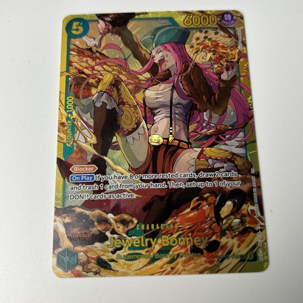Jewelry Bonney (118) (SEC) OP12-118 Legacy of the Master Foil, ONE PIECE SECRET